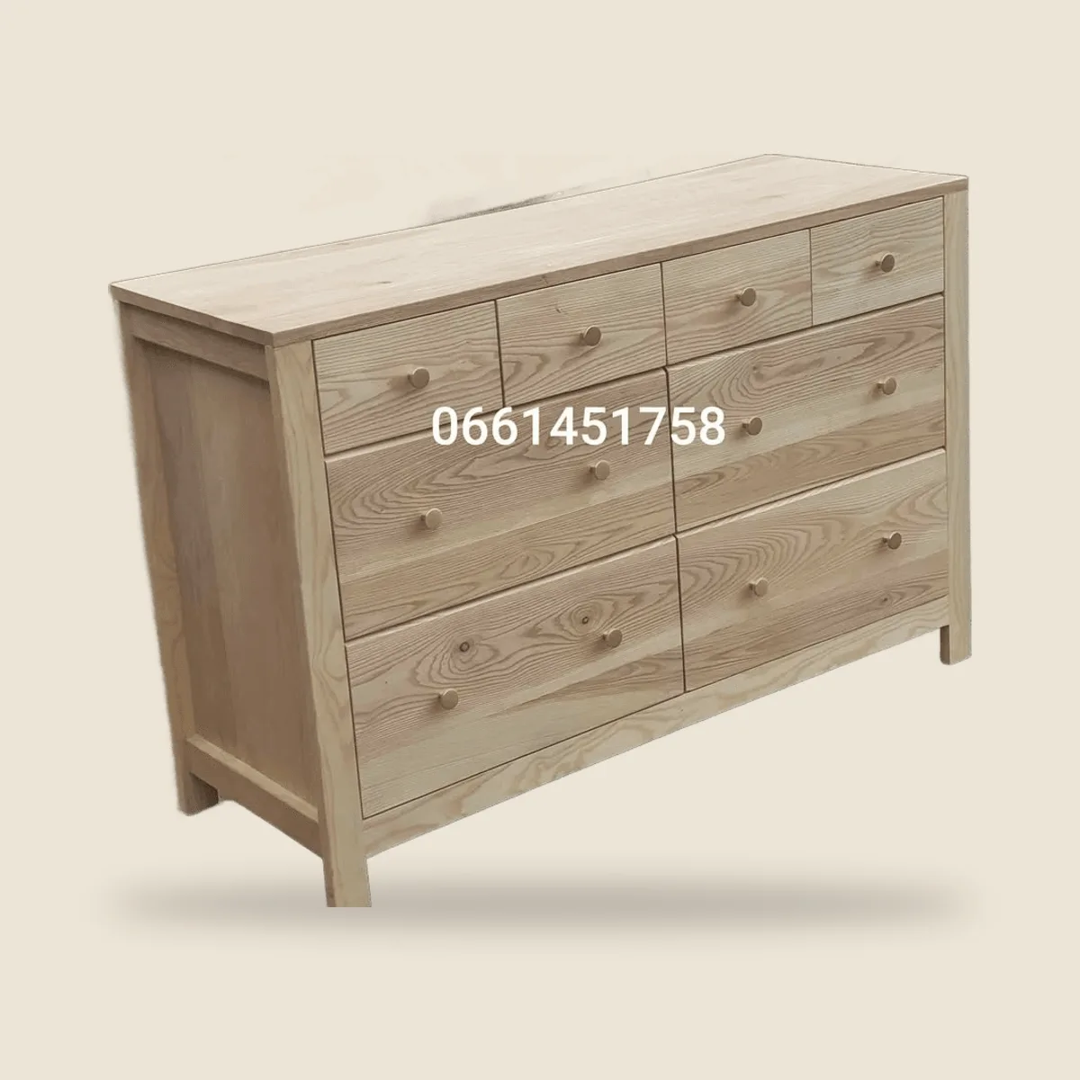 Ash chest of drawers