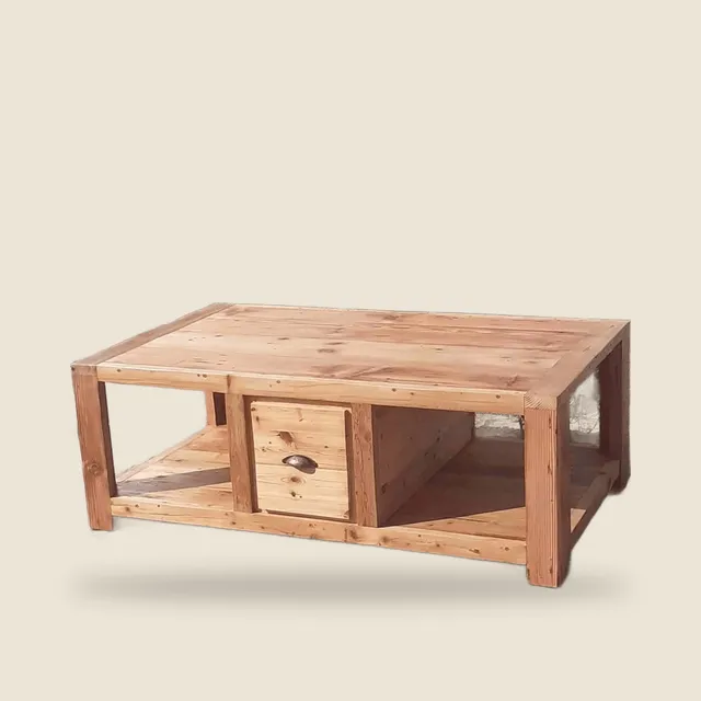 Oregon pine coffee table