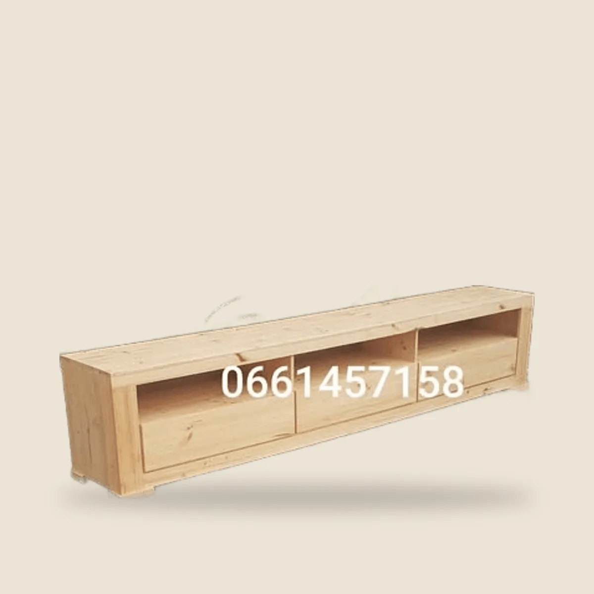 Pine TV unit